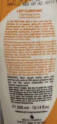 PAW PAW Lait Clarifiant Clarifying Lotion (Lait Clarifiant) 300 ml