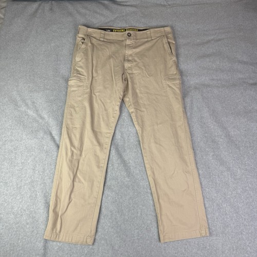 Lee Extreme Comfort Straight Fit Chino Hose Herren 38X30 Beige Khaki Stretch