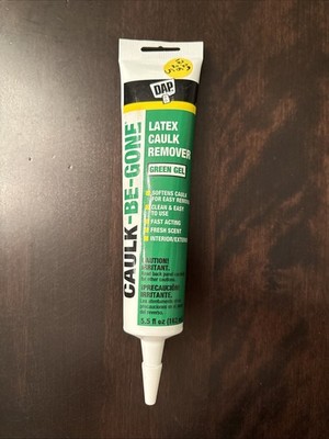 DAP Caulk-Be-Gone 5.5 oz / 162 ml Latext Caulk Remover Green Gel