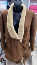 Montone shearling VINCI da donna  marrone taglia 46 cod. AE100
