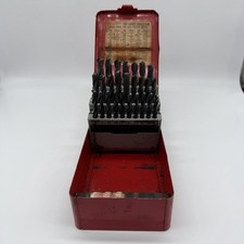 Snap-on Tools Usa Db126a Cobalt Drill Bit Set 21pc Complete Some Rusted