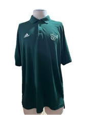 Adidas Men  s USF Bulls Polo Shirts XL Green