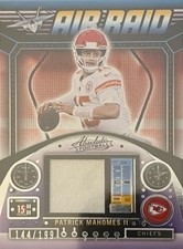 2021 Panini Absolute Air Raid Materials#AR1 Patrick Mahomes II