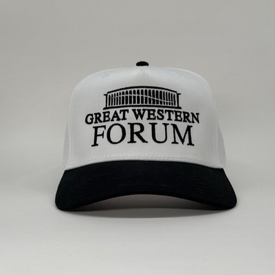 Great Western Forum Inglewood Snapback - Black/White