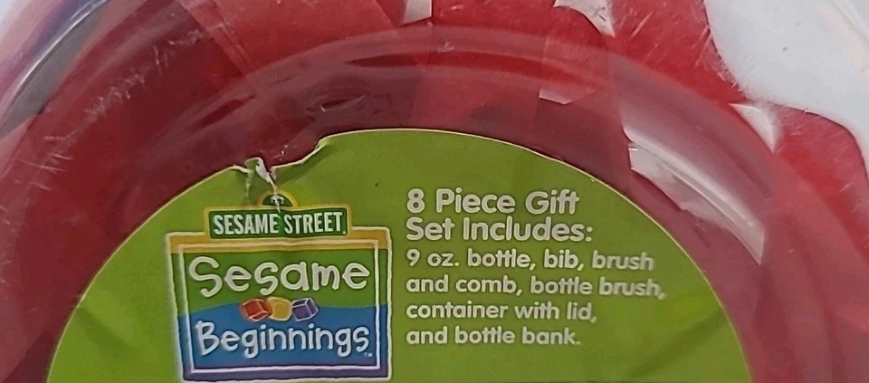 Set de regalo banco biberón Sesame Beginnings - Kit bebé 8 piezas Foto 3 de 3