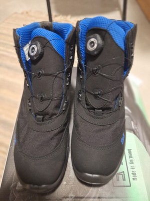 EWS Schuhe, Dynamic Safety, Black Edition, mit Atop Drehverschluss