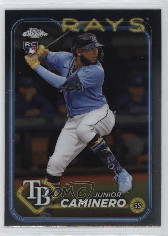 2024 Topps Chrome Junior Caminero #213 1rk0