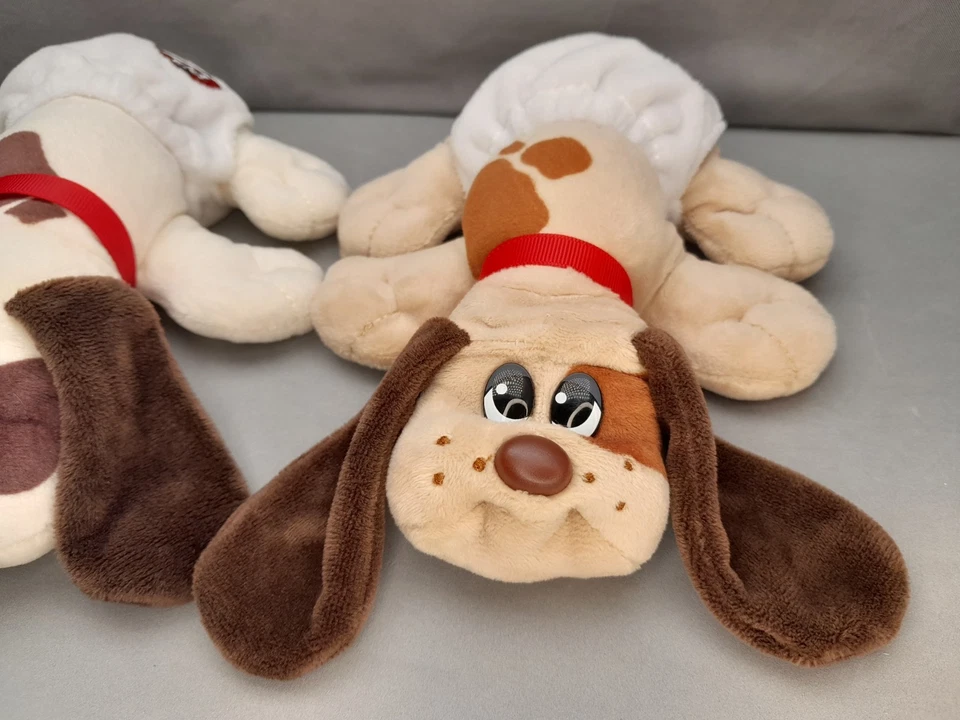 Lot of 2 Pound Puppies 8″ Classic Collection White/Tan Puppies w/ Spots 2019 - Image 3 of 4