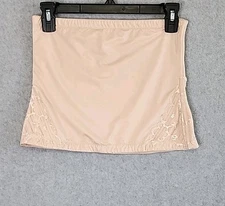 Spanx Waist Cincher Assets Luxe & Lean Lace Boned Shaping Firm Control Nude XL