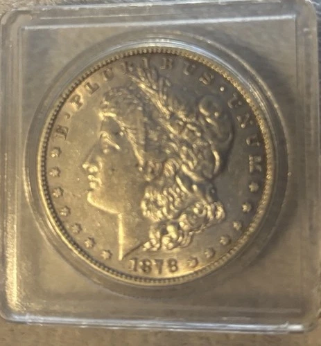 1878 Morgan Silver Dollar $1 Coin 0.9 Fineness Silver Uncertified Collectible