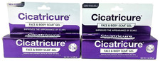  2 Cicatricure Face  Body Scar Gel Sealed 1 oz Each