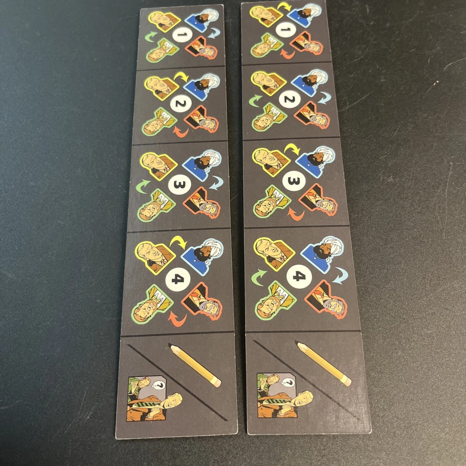 Blake & Mortimer Witness Board Game Complete Detective Cases VG Condition - Image 3 of 4