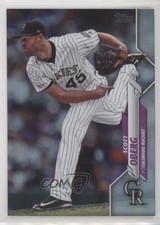 2020 Topps Rainbow Foil Scott Oberg #395 0t2