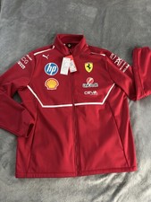 Ferrari Puma Formel 1 Softshell-Jacke 2025 &ndash; Scuderia Ferrari F1 Team Jacke NEU