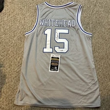 SETON HALL PIRATES- ISAIAH WHITEHEAD SIGNED AUTOGRAPH JERSEY JSA COA BASKETBALL 