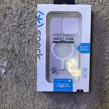 Speck Presidio Perfect-Clear Glitter MagSafe Case for iPhone 14 Pro Max Glitter