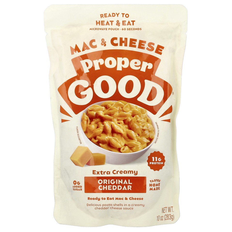 Ready to Heat & Eat, Mac & Cheese, Original Cheddar, 10 oz (283 g)