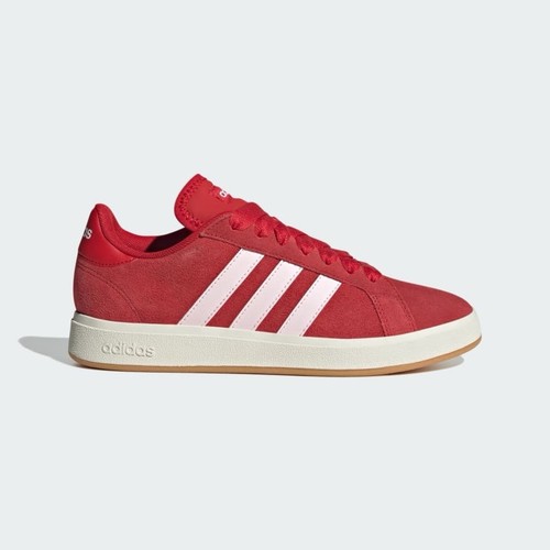 Adidas Court Base 00s Trainers Women’s Red/Pink Size UK8 EU42 (REF95) - Picture 1 of 9