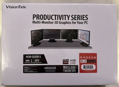 VisionTek Radeon RX 560 4GB GGDR5 Graphics Card (901278)