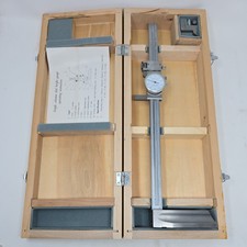 12'' Dial Height Gage .001 GRAD Gauge With Case - Shock Proof