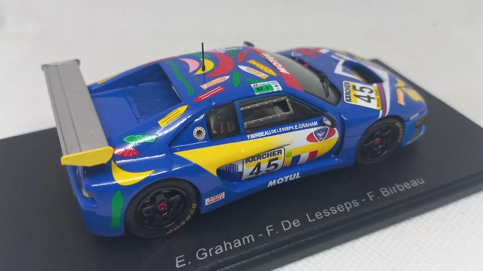 Venturi 600 LM nr. 45 24h Le Mans 1995 1/43 Spark S2264 - Immagine 2 di 4