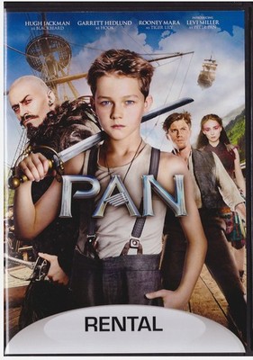 PAN (DVD) Hugh Jackman NEW