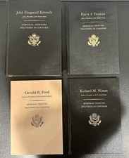 John F. Kennedy, Harry S. Truman, Gerald R. Ford, Richard M. Nixon 4 Book Lot