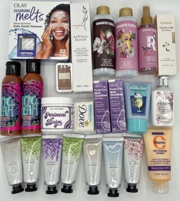 Beauty Body Care Face Hand Cream Fragrance  Mixed Size & Amazon Brands 23 Pc Lot