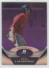 2011 Bowman Platinum Prospects Retail Purple Refractor Ryan Lavarnway #BPP15 0d2