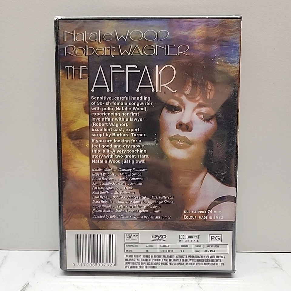 The Affair (DVD, 1973) Region 4 Brand New Sealed - image 2 of 2
