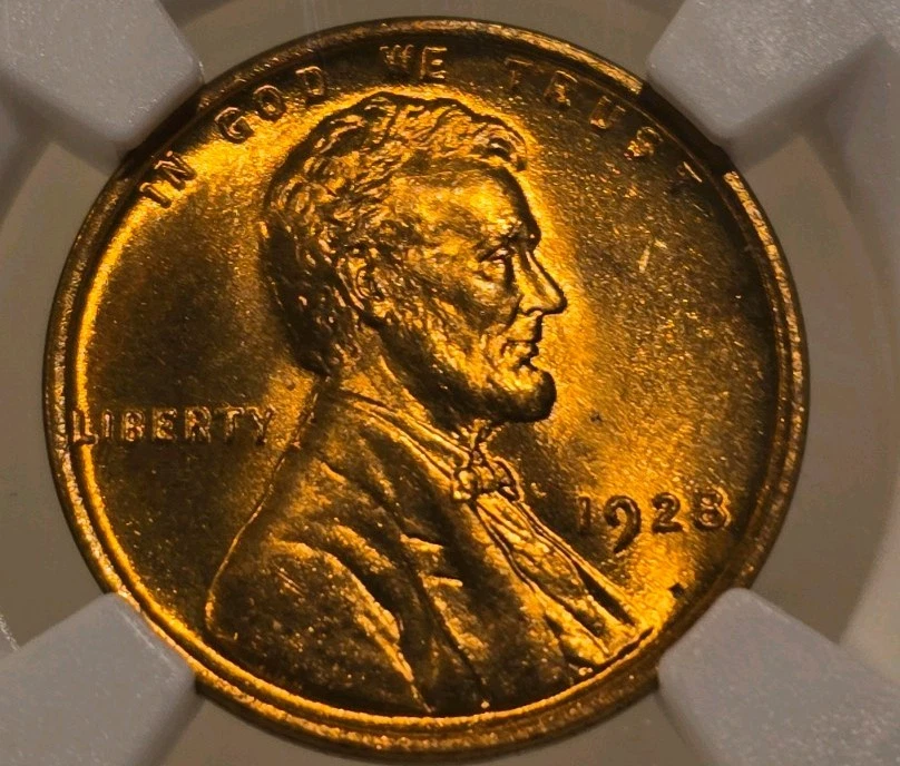 1928 Lincoln Wheat Cent NGC MS 65 RB Great Eye Appeal, Looks Red, GEM 💎 - Image 2 of 4