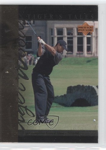 2001 Upper Deck Tiger\'s Tales Tiger Woods #TT26 Rookie RC