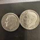 Two Lots 58D Roosevelt, Silver Dimes