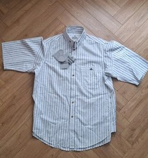 Vivienne WestwoodStripped Krall organic cotton shirt Size 50 Uk 40 Large Baggy 