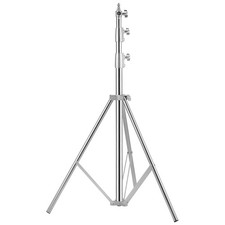 Stainless Steel Heavy Duty Photography Tripod Light Stand, 9.19 Feet/2.8m Studio
