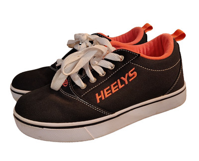 Heelys Pro 20 Skate Shoes Black Pink Sneakers Size Women's 7 Youth 6 HE100760