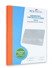 Image of Self Adhesive Pockets Opening Long Edge A5, A6, A7 and A8 Size Document Holder