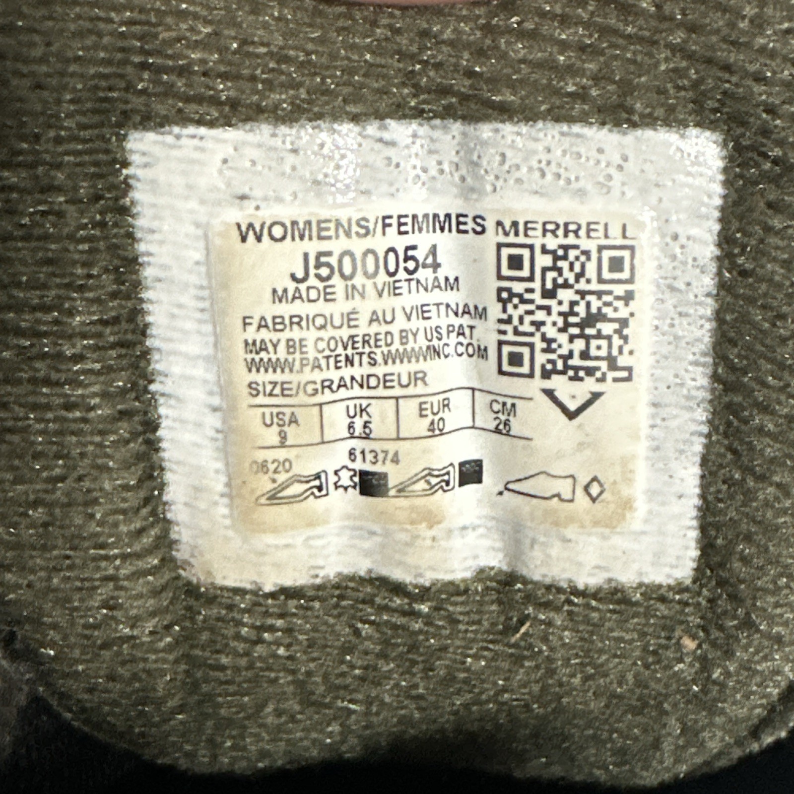 Merrell Women's Moab 2 Mid Waterproof Hiking Boot - Size 9 - Tan - J500054