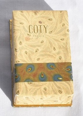 Vintage COTY France Mini Perfume Original Box - No Perfume Bottle