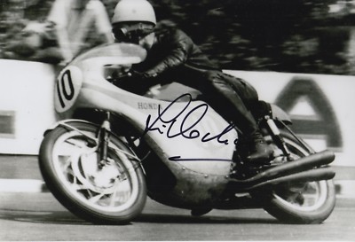 Jim Redman handsigniertes 12x8 Foto BSB, MotoGP, WSBK IOMTT 3.