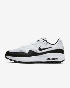 NIKE AIR MAX 1 G MENS SPIKELESS GOLF SHOES WHITE BLACK CI7576 100 BRAND NEW G4 | eBay