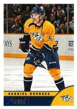 #288 Gabriel Bourque - Nashville Predators - 2013-14 Score Hockey