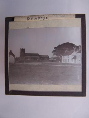 Magic Lantern Slide -  Bempton  please scroll  down the listing