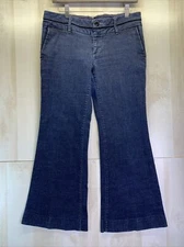 Banana Republic Women’s SZ 8 Classice Wode Leg Dark Wash Jeans-3989