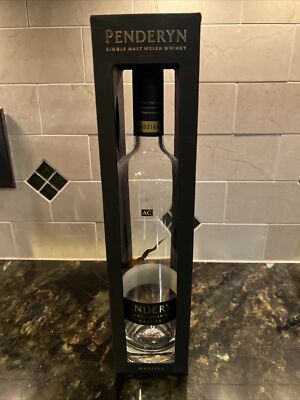 EMPTY Penderyn Single Malt Welsh Whisky Bottle With Box 70cl Madeira