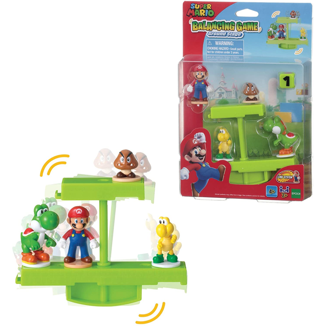 EPOCH Games Super Mario Bros Balancing Game Ground Stage inc Figures