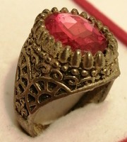 ANCIENT MEDIEVAL SILVERED RING MUSEUM QUALITY VERY STUNNING BEAUTIFUL