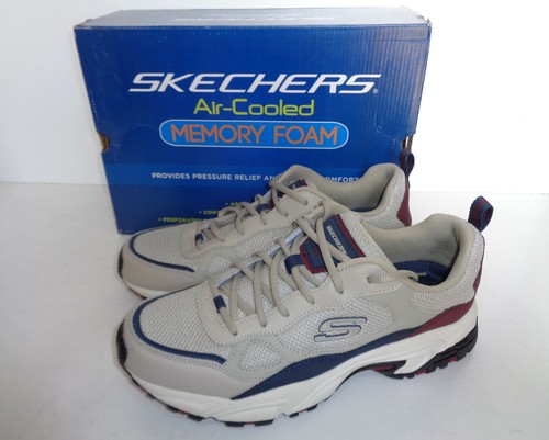 navy memory foam shoes
