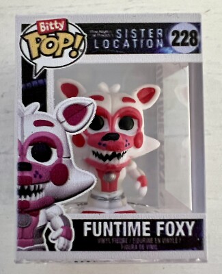Funko Bitty Pop Funtime Foxy #228 Five Nights at Freddy's Sister Location Figur