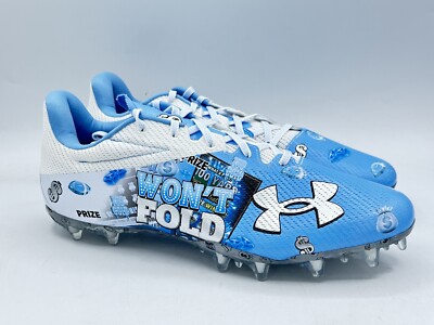 Under Armour Blur MC LE ''Jackpot'' Football Cleats 3025967-401 Men s Size 13